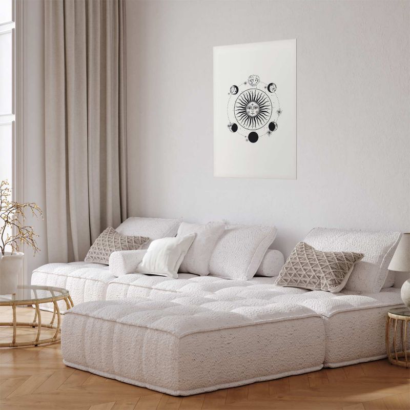 Plakat Artgeist Fazy księżyca 40x60 cm bez ramy 1 szt