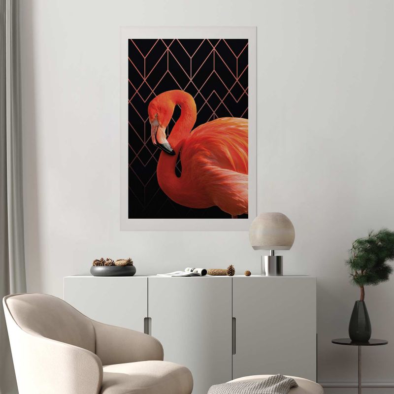 Plakat Artgeist Flaming solo 40x60 cm bez ramy 1 szt