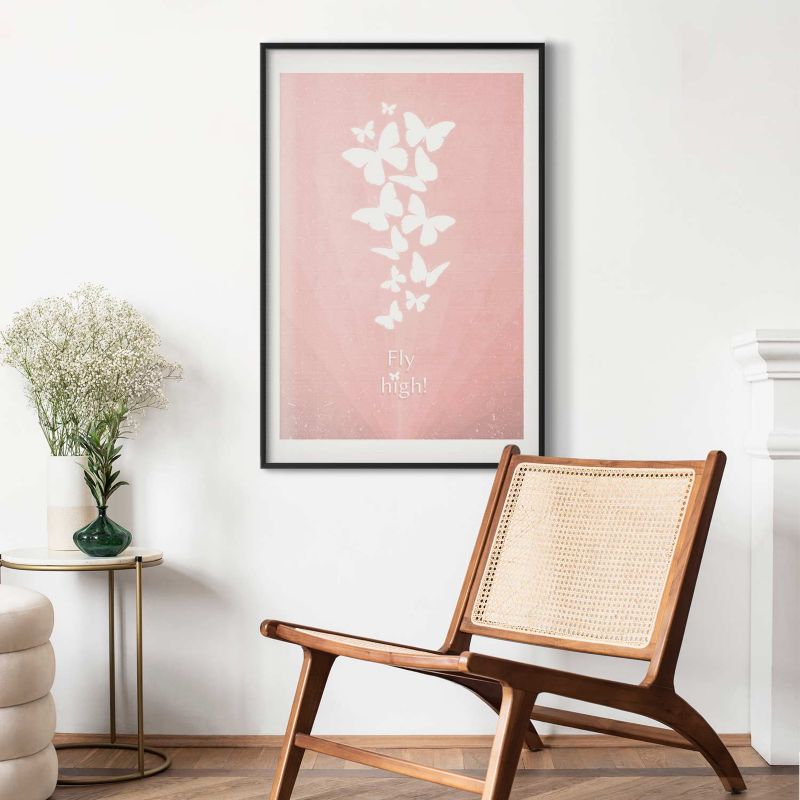 Plakat Artgeist Fly High 60x90 cm z ramą czarną 1 szt