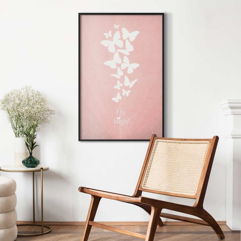 Plakat Artgeist Fly High 60x90 cm z ramą czarną 1 szt