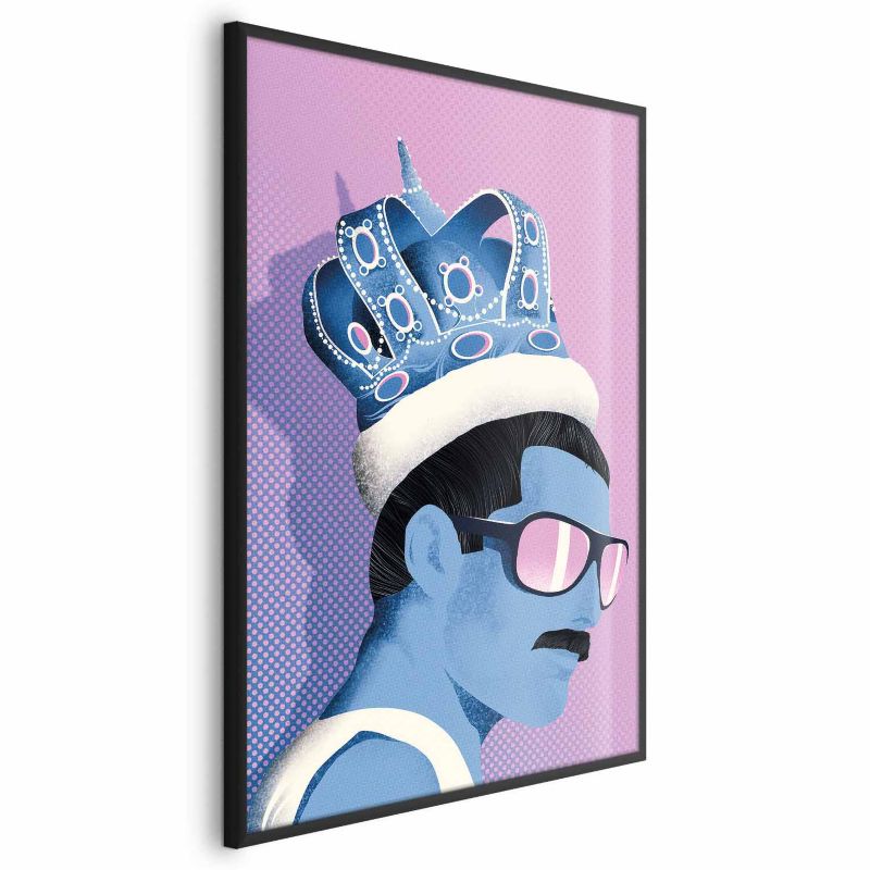 Plakat Artgeist Freddie 29,7x42 cm z ramą czarną 1 szt