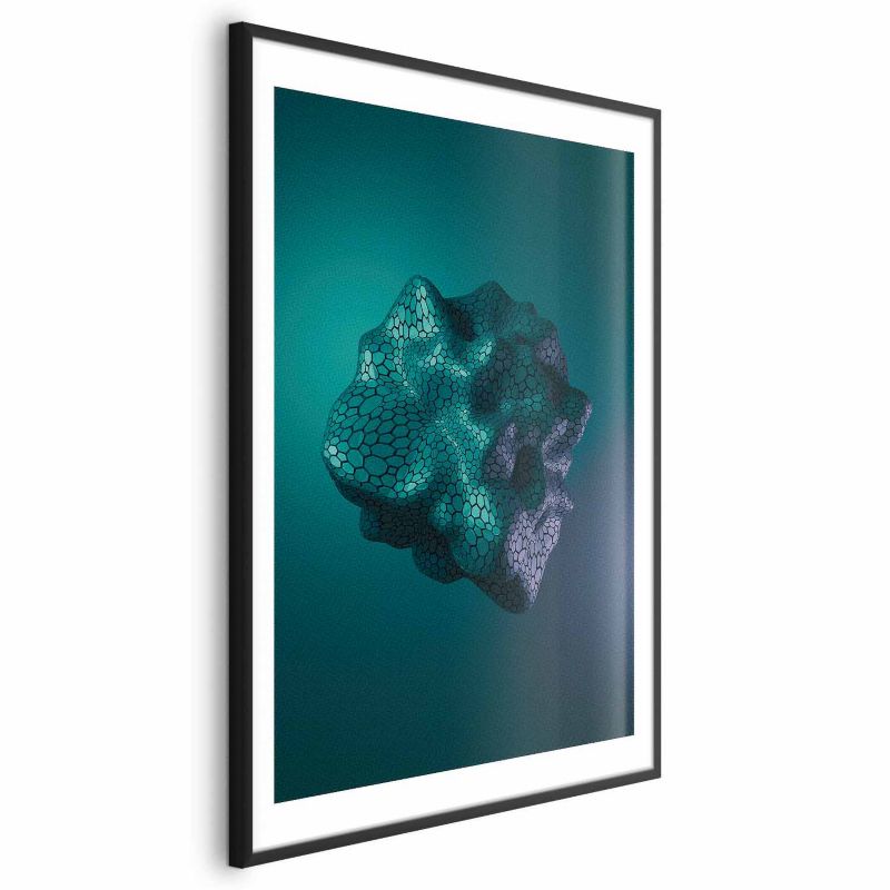 Plakat Artgeist Gamma 21x30 cm z ramą czarną 1 szt