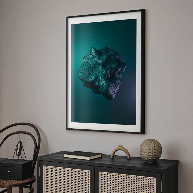 Plakat Artgeist Gamma 40x60 cm z ramą czarną 1 szt