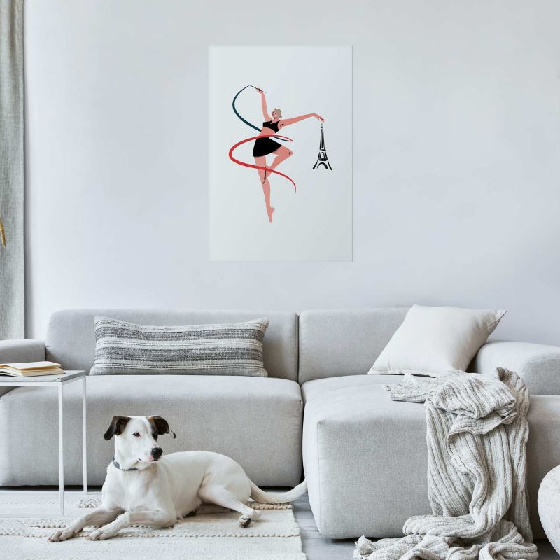 Plakat Artgeist Gimnastyka artystyczna 60x90 cm bez ramy 1 szt
