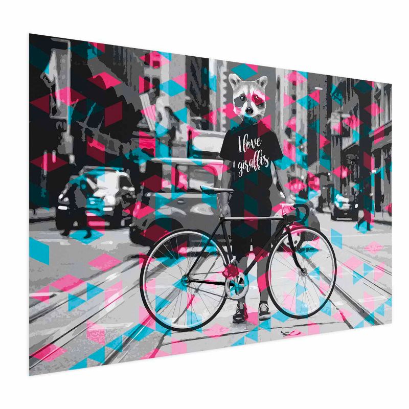 Plakat Artgeist Giraffes 42x29,7 cm bez ramy 1 szt