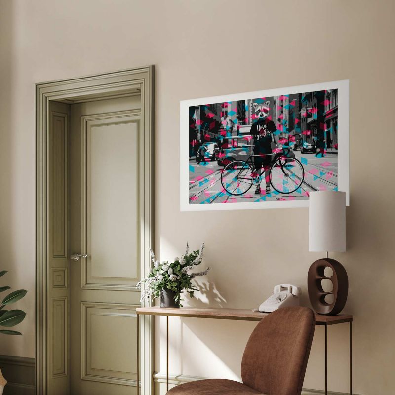 Plakat Artgeist Giraffes 60x40 cm bez ramy 1 szt