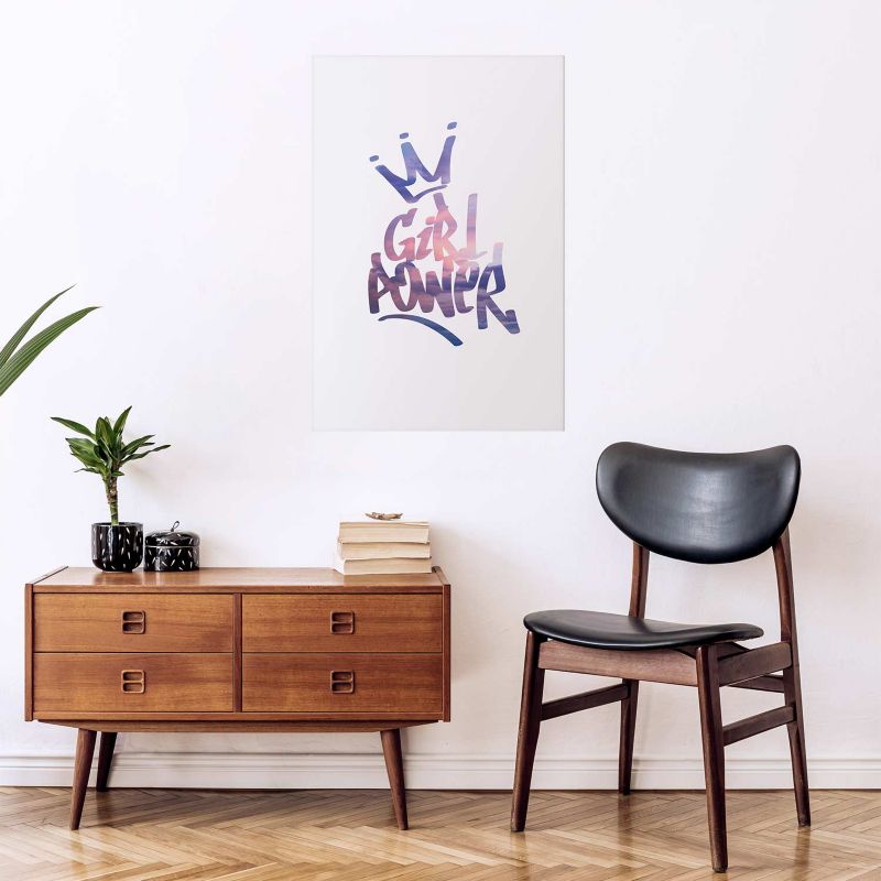 Plakat Artgeist Girl Power 21x30 cm bez ramy 1 szt
