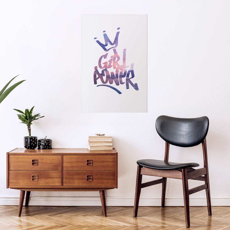 Plakat Artgeist Girl Power 21x30 cm bez ramy 1 szt