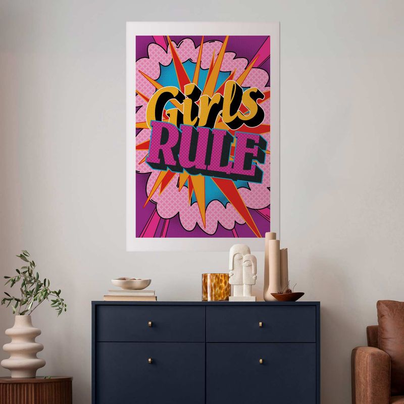 Plakat Artgeist Girls Rule 29,7x42 cm bez ramy 1 szt