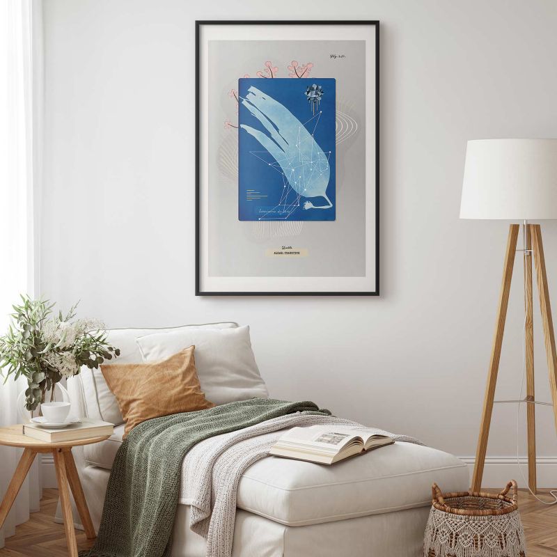 Plakat Artgeist Glon 21x30 cm z ramą czarną 1 szt