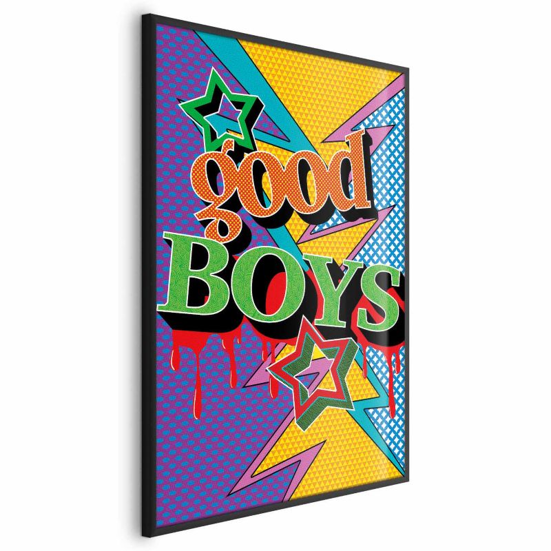 Plakat Artgeist Good Boys 21x30 cm z ramą czarną 1 szt