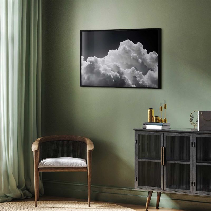Plakat Artgeist Gra słonecznego światła 90x60 cm z ramą czarną 1 szt