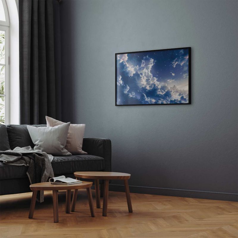 Plakat Artgeist Gwiezdne chmury 42x29,7 cm z ramą czarną 1 szt