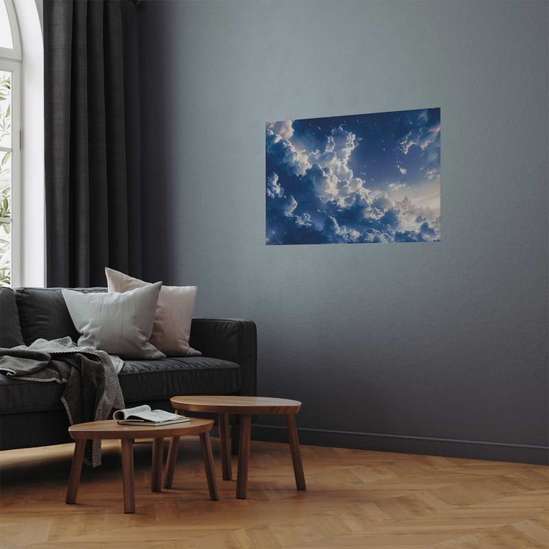 Plakat Artgeist Gwiezdne chmury 90x60 cm bez ramy 1 szt