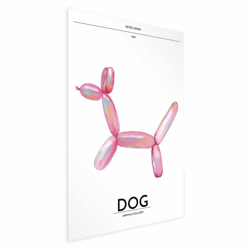 Plakat Artgeist Holo-Dog 60x90 cm bez ramy 1 szt