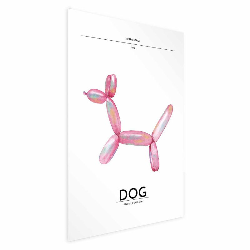 Plakat Artgeist Holo-Dog 60x90 cm bez ramy 1 szt