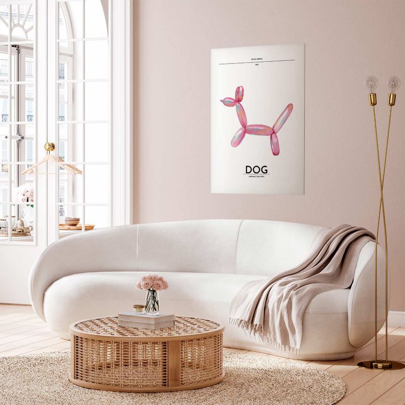 Plakat Artgeist Holo-Dog 60x90 cm bez ramy 1 szt
