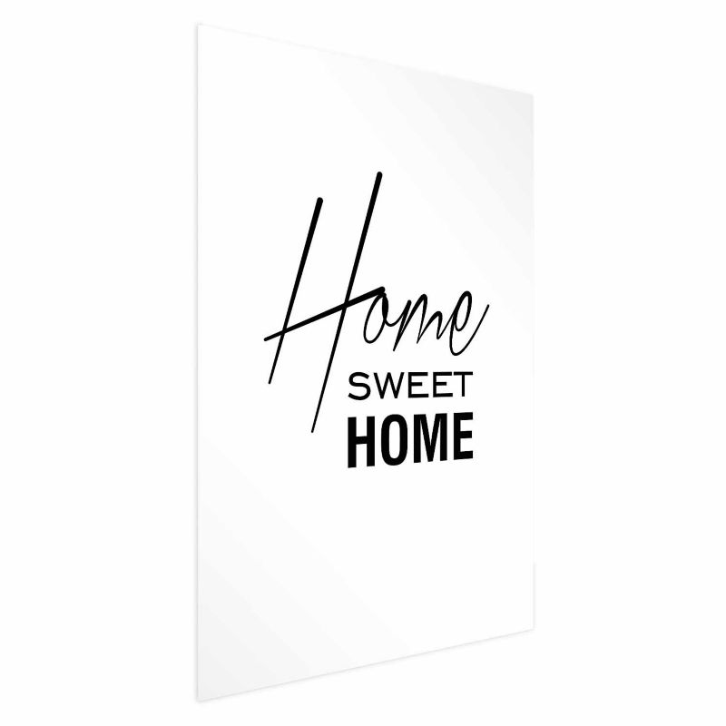 Plakat Artgeist Home 40x60 cm bez ramy 1 szt