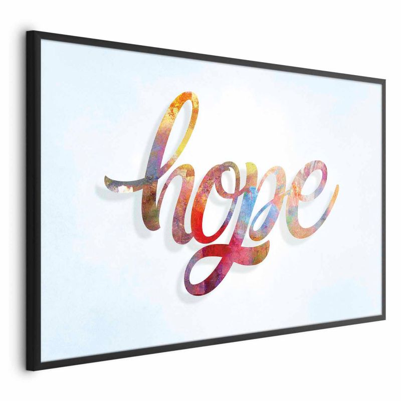 Plakat Artgeist Hope 30x21 cm z ramą czarną 1 szt