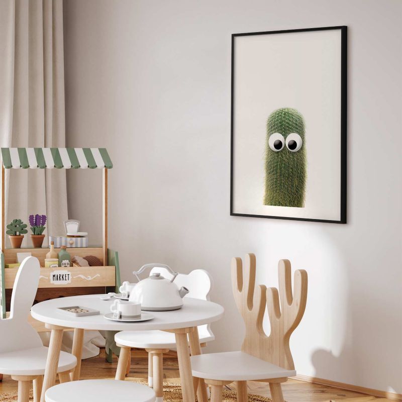 Plakat Artgeist Kłujący przyjaciel 29,7x42 cm z ramą czarną 1 szt