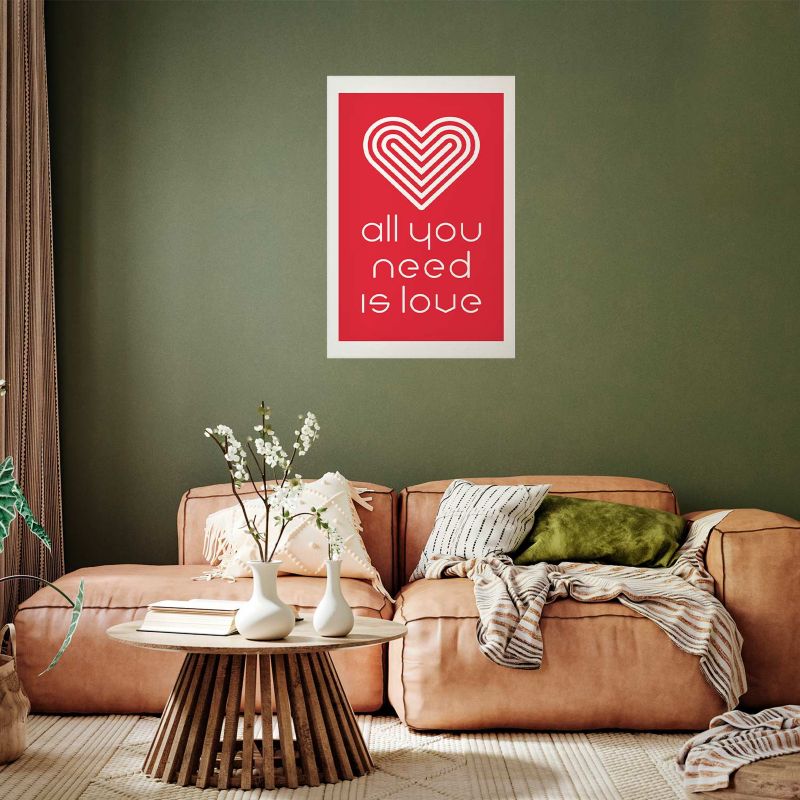 Plakat Artgeist Kochajmy się 60x90 cm bez ramy 1 szt