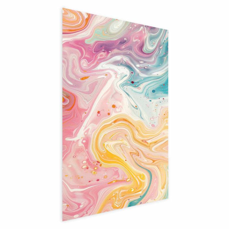 Plakat Artgeist Kolorowy Chaos 21x30 cm bez ramy 1 szt