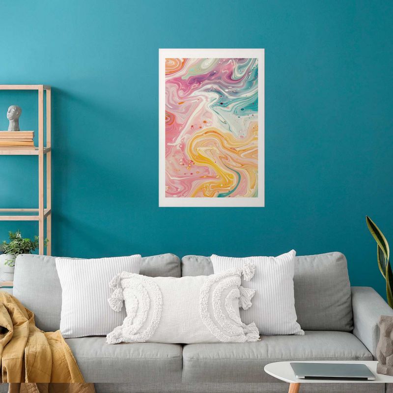 Plakat Artgeist Kolorowy Chaos 40x60 cm bez ramy 1 szt