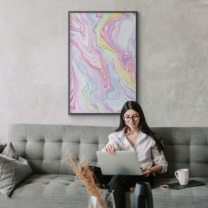 Plakat Artgeist Kolorowy Sen 60x90 cm z ramą czarną 1 szt