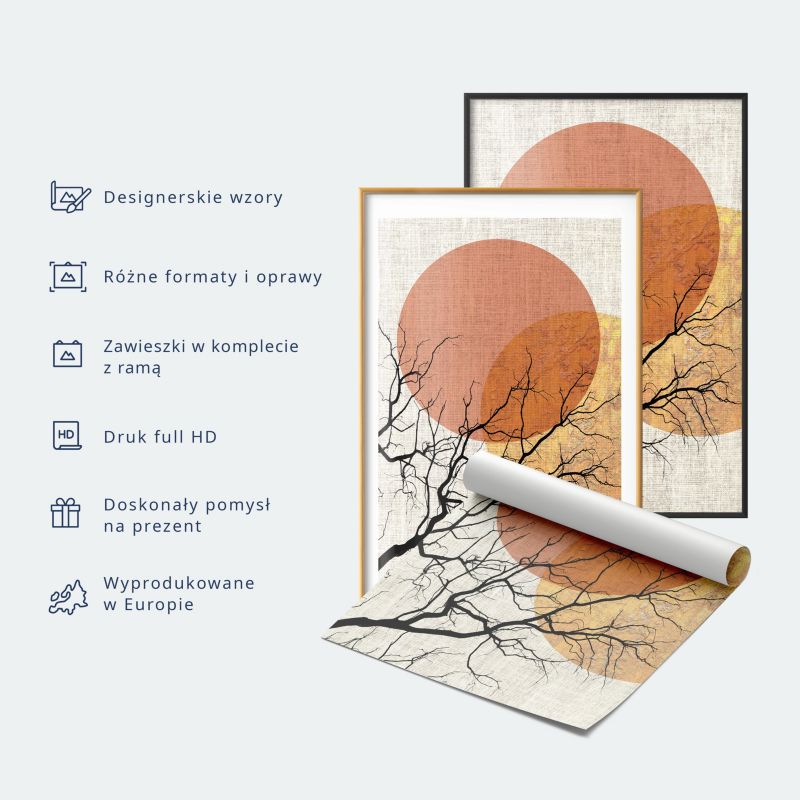 Plakat Artgeist Kompas 60x90 cm bez ramy 1 szt