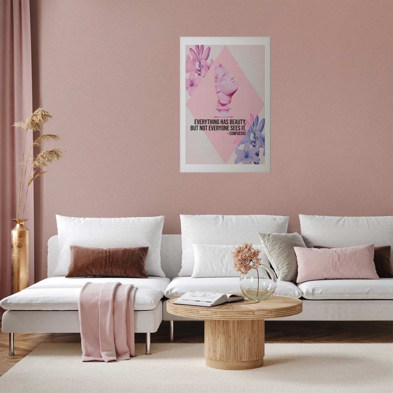 Plakat Artgeist Konfucjusz o Pięknie 21x30 cm bez ramy 1 szt