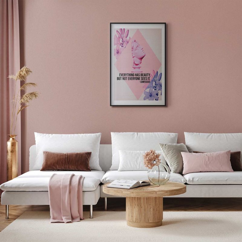 Plakat Artgeist Konfucjusz o Pięknie 40x60 cm z ramą czarną 1 szt