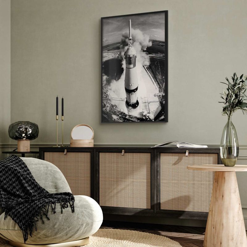 Plakat Artgeist Kosmiczna prędkość 29,7x42 cm z ramą czarną 1 szt