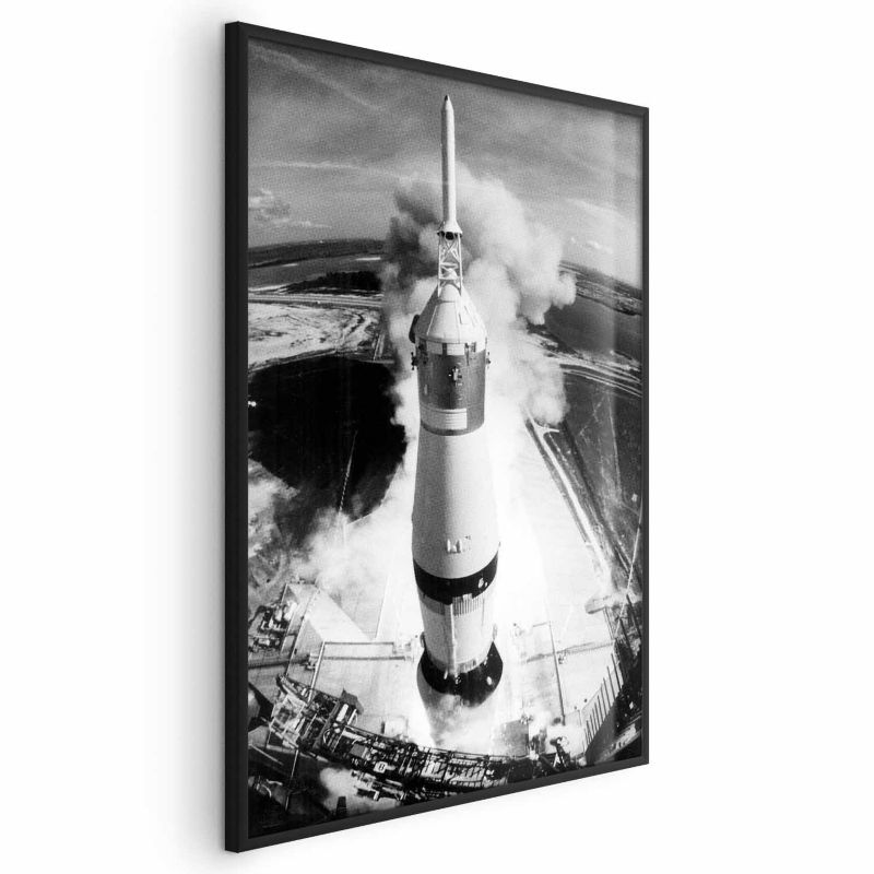 Plakat Artgeist Kosmiczna prędkość 60x90 cm z ramą czarną 1 szt