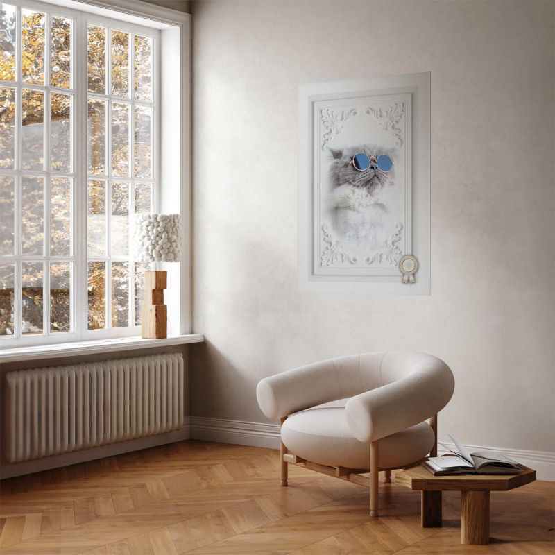 Plakat Artgeist Kot w okularach 60x90 cm bez ramy 1 szt