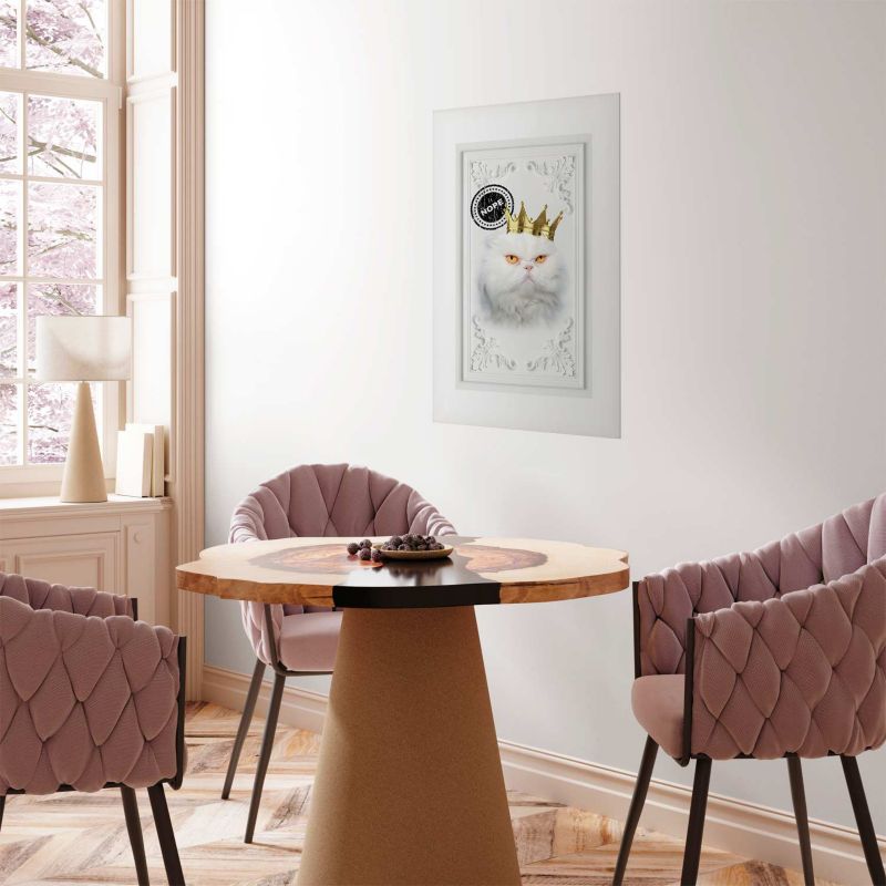 Plakat Artgeist Król kot 40x60 cm bez ramy 1 szt