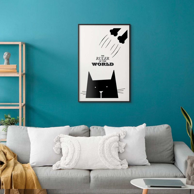 Plakat Artgeist Król świata 40x60 cm z ramą czarną 1 szt