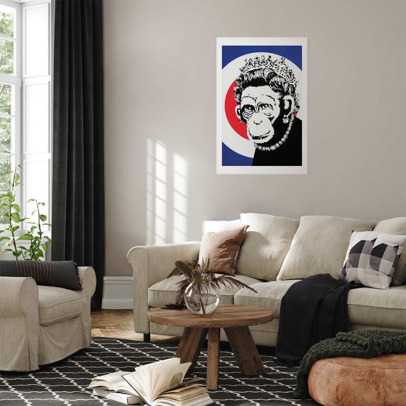 Plakat Artgeist Królowa małp 21x30 cm bez ramy 1 szt