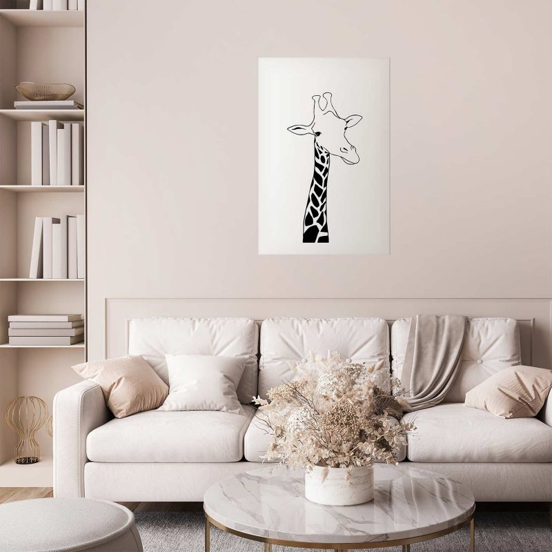 Plakat Artgeist Kraciasta szyja 21x30 cm bez ramy 1 szt