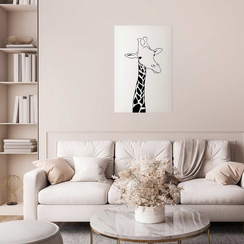 Plakat Artgeist Kraciasta szyja 21x30 cm bez ramy 1 szt