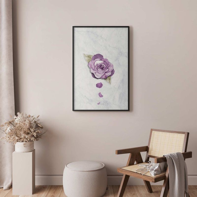 Plakat Artgeist Kres wiosny 29,7x42 cm z ramą czarną 1 szt