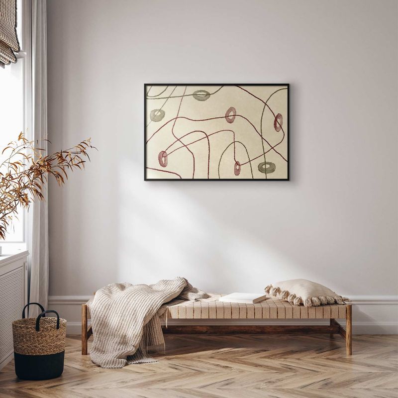 Plakat Artgeist Kształty 42x29,7 cm z ramą czarną 1 szt