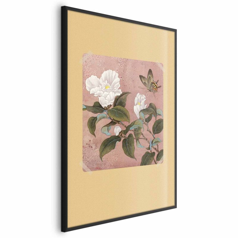 Plakat Artgeist Kwiat azalii 21x30 cm z ramą czarną 1 szt