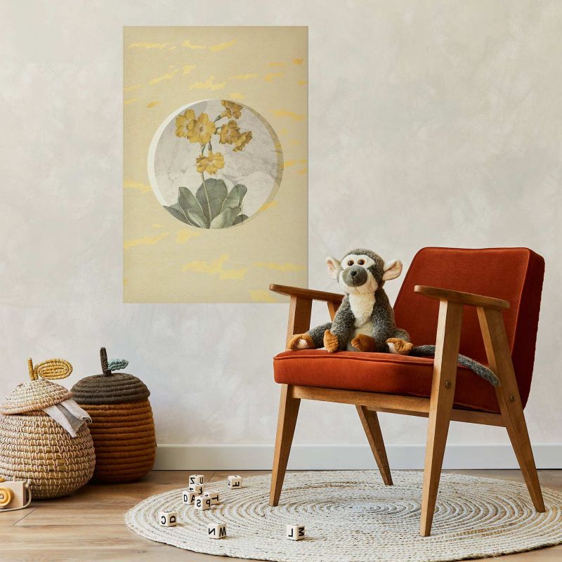 Plakat Artgeist Kwiat w kole 40x60 cm bez ramy 1 szt