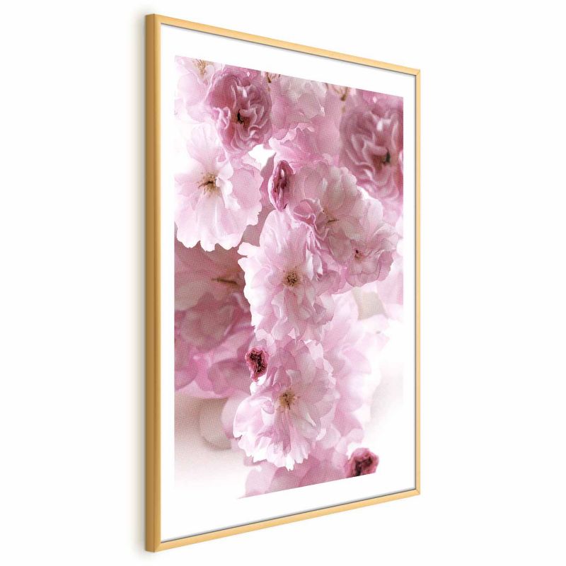 Plakat Artgeist Kwiecista mgła 40x60 cm z ramą złotą 1 szt
