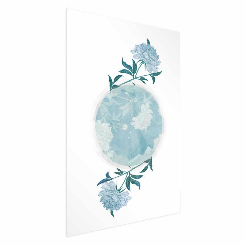 Plakat Artgeist Kwiecista planeta 21x30 cm bez ramy 1 szt