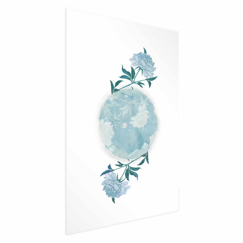 Plakat Artgeist Kwiecista planeta 40x60 cm bez ramy 1 szt