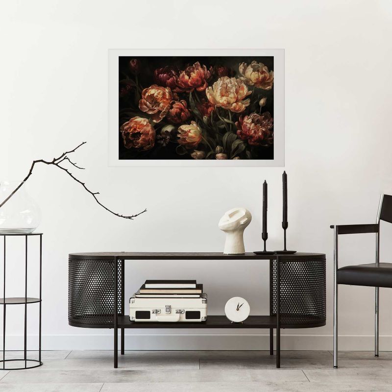 Plakat Artgeist Kwitnące tulipany 60x40 cm bez ramy 1 szt