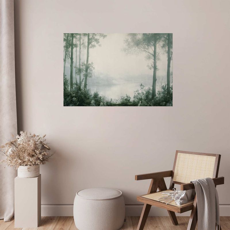 Plakat Artgeist Lasek i staw 30x21 cm bez ramy 1 szt