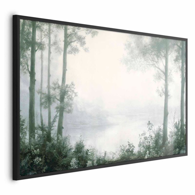 Plakat Artgeist Lasek i staw 60x40 cm z ramą czarną 1 szt