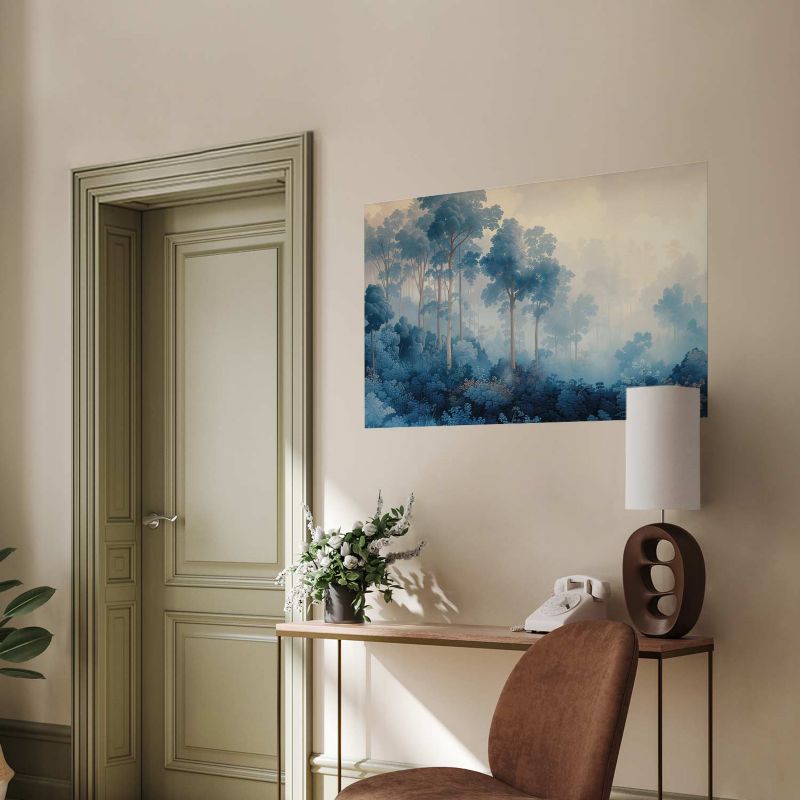 Plakat Artgeist Lasek we mgle 90x60 cm bez ramy 1 szt